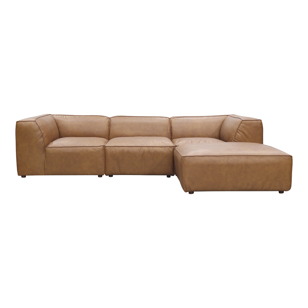 Form Lounge Modular Sectional Sonoran Tan Leather | Moe's Furniture - XQ-1005-40