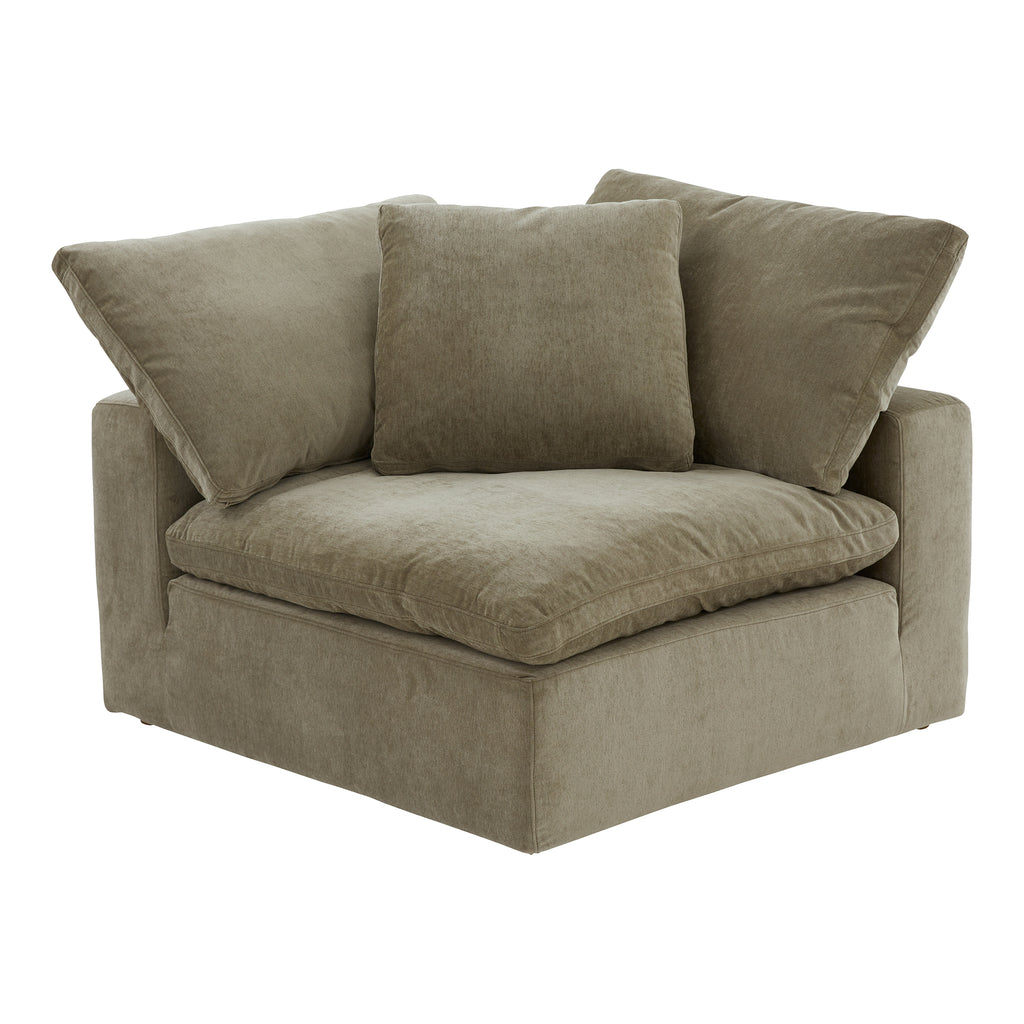 Clay Corner Chair Performance Fabric Desert Sage | Moe's Furniture - YJ-1000-16