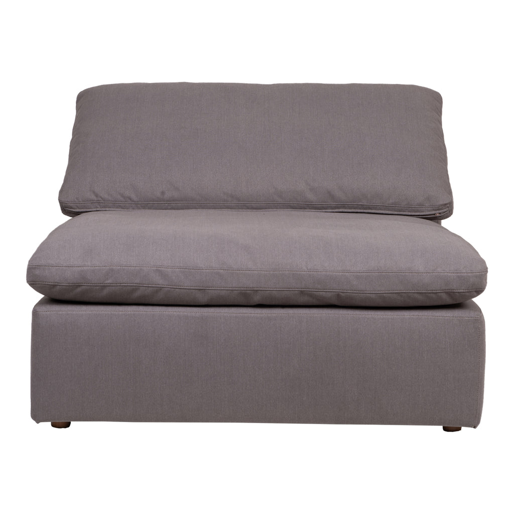 Clay Slipper Chair Performance Fabric Light Grey | Moe's Furniture - YJ-1001-29