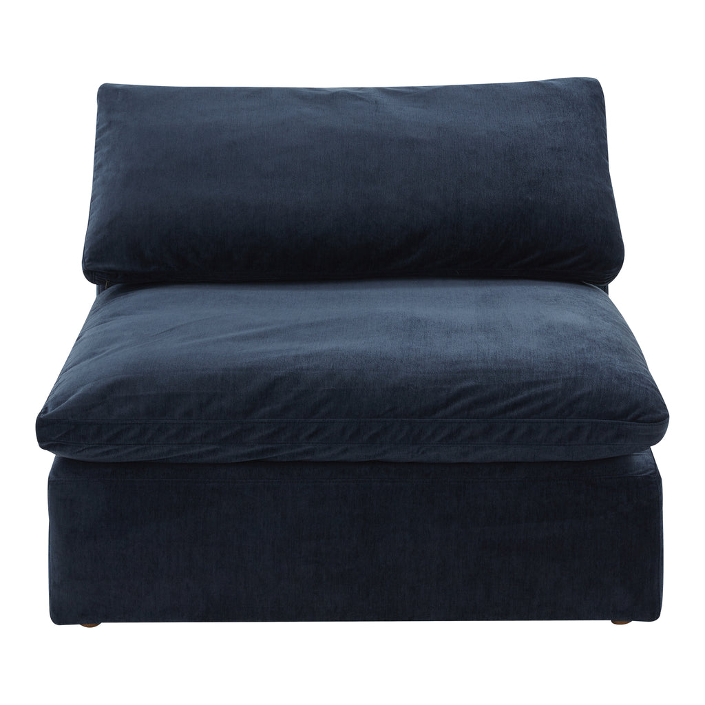 Clay Slipper Chair Performance Fabric Nocturnal Sky | Moe's Furniture - YJ-1001-46