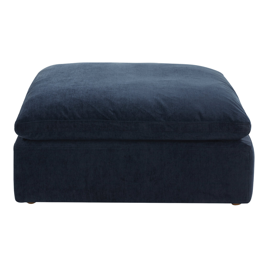 Clay Ottoman Performance Fabric Nocturnal Sky | Moe's Furniture - YJ-1002-46