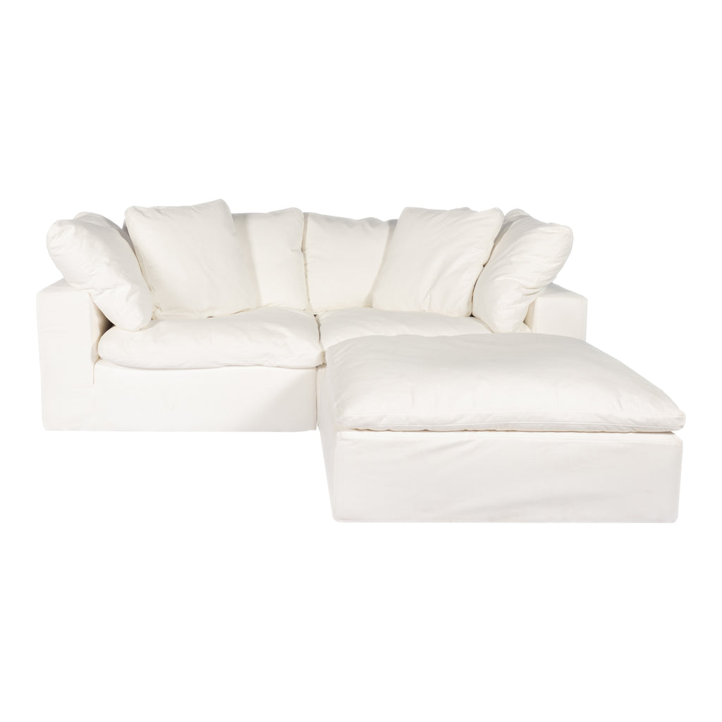 Clay Nook Modular Sectional Performance Fabric White | Moe's Furniture - YJ-1009-05