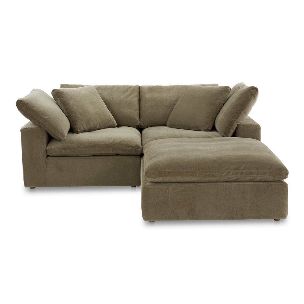 Clay Nook Modular Sectional Performance Fabric Desert Sage | Moe's Furniture - YJ-1009-16