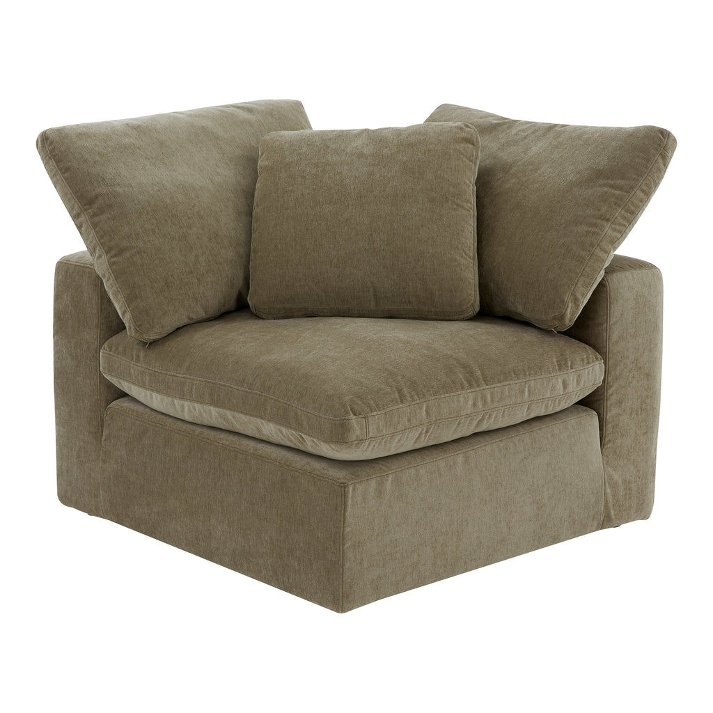 Terra Corner Chair Performance Fabric Desert Sage | Moe's Furniture - YJ-1012-16