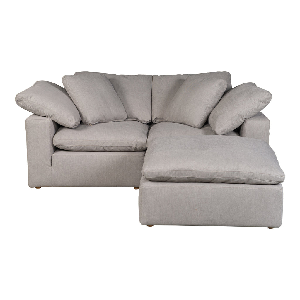 Terra Condo Nook Modular Sectional Performance Fabric Light Grey | Moe's Furniture - YJ-1016-29