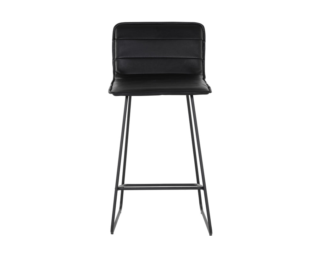 Jovanah Counter Stool - Bravo Black | Sunpan Furniture - 108973