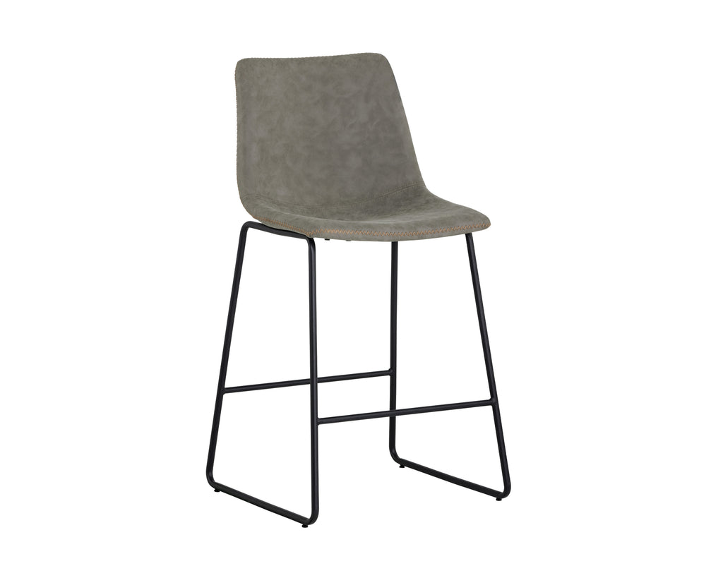 Cal Counter Stool - Antique Grey | Sunpan Furniture - 104039