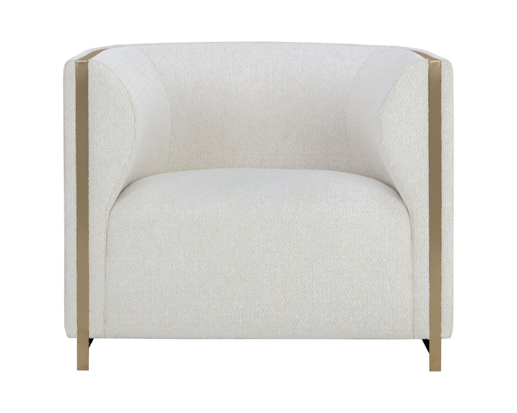 Larron Armchair - Rhea Light Barley | Sunpan Furniture - 110621