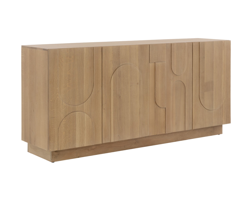 Cove Sideboard - Rustic Oak | Sunpan Furniture - 109610