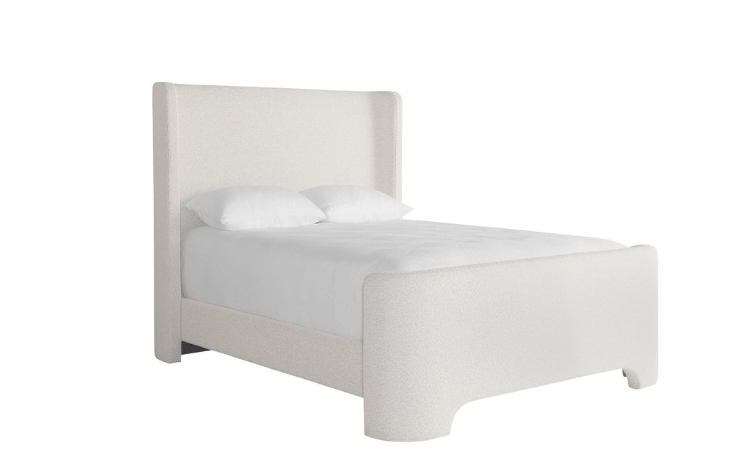 Ives Bed - Queen - Copenhagen White | Sunpan Furniture - 111173