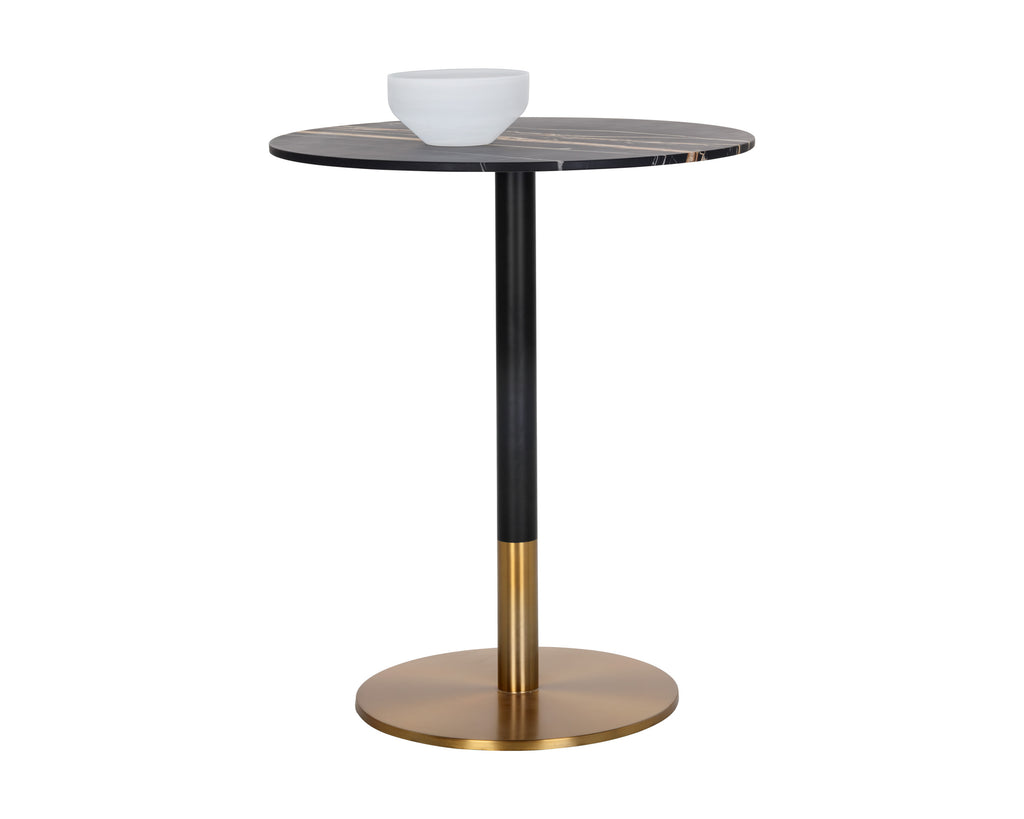 Massie Bar Table - Black Marble | Sunpan Furniture - 105681