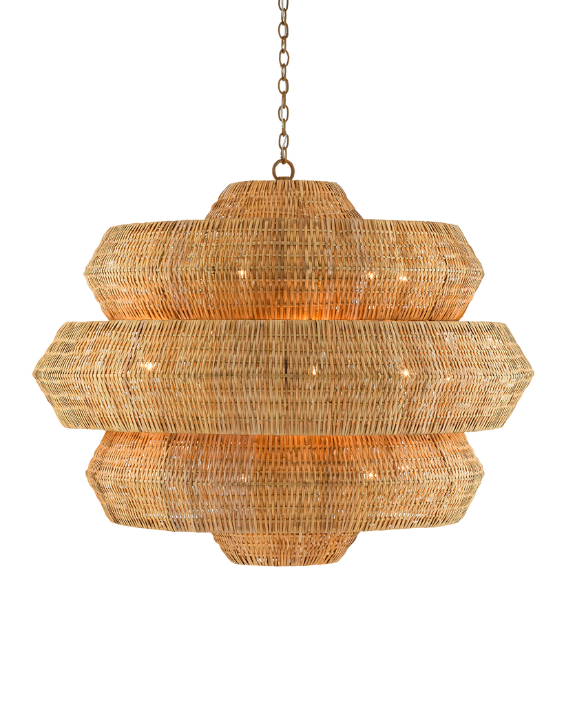 Currey & Co Antibes Grande Natural Chandelier | 9000-0496