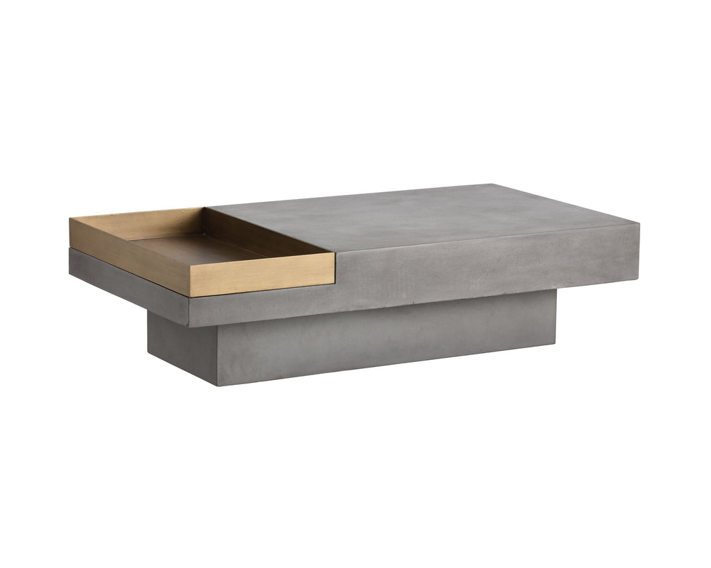 Quill Coffee Table - Rectangular | Sunpan Furniture - 103313