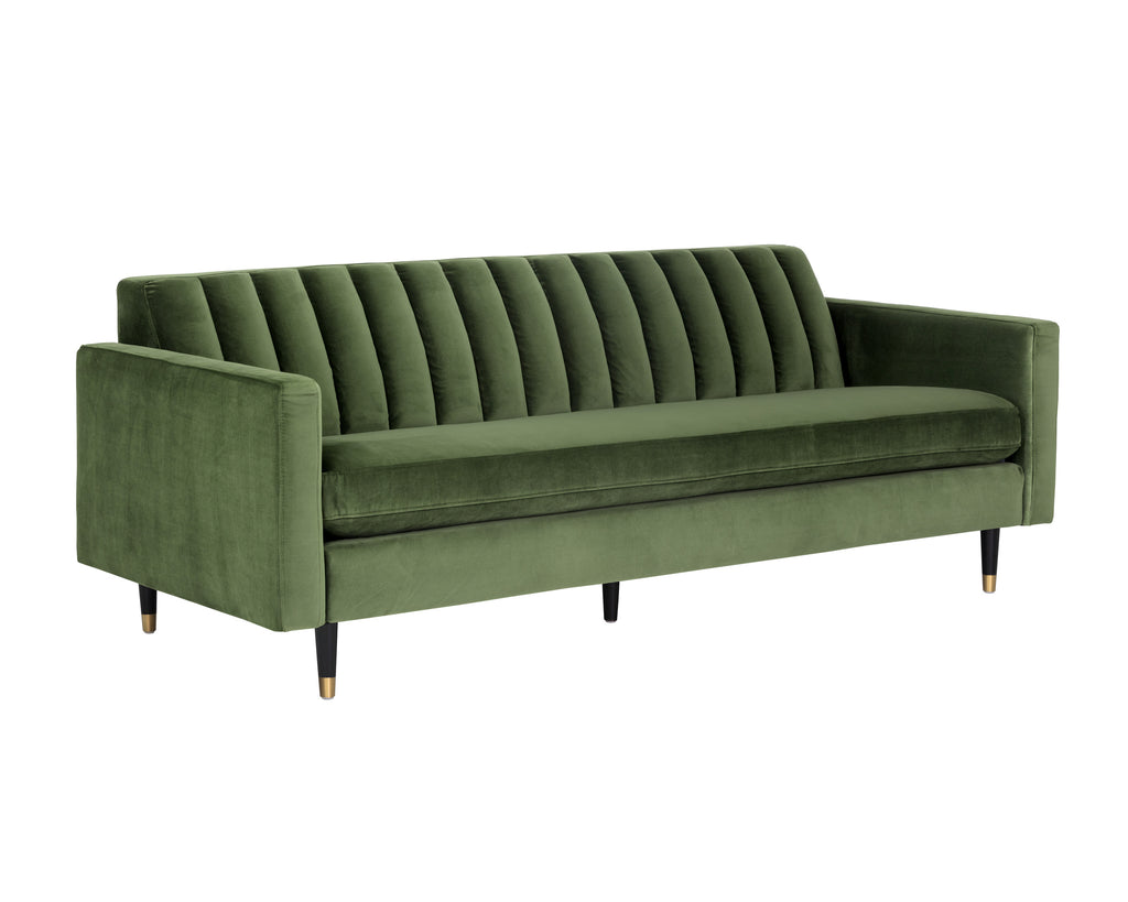 Yosi Sofa - Moss Green | Sunpan Furniture - 103687