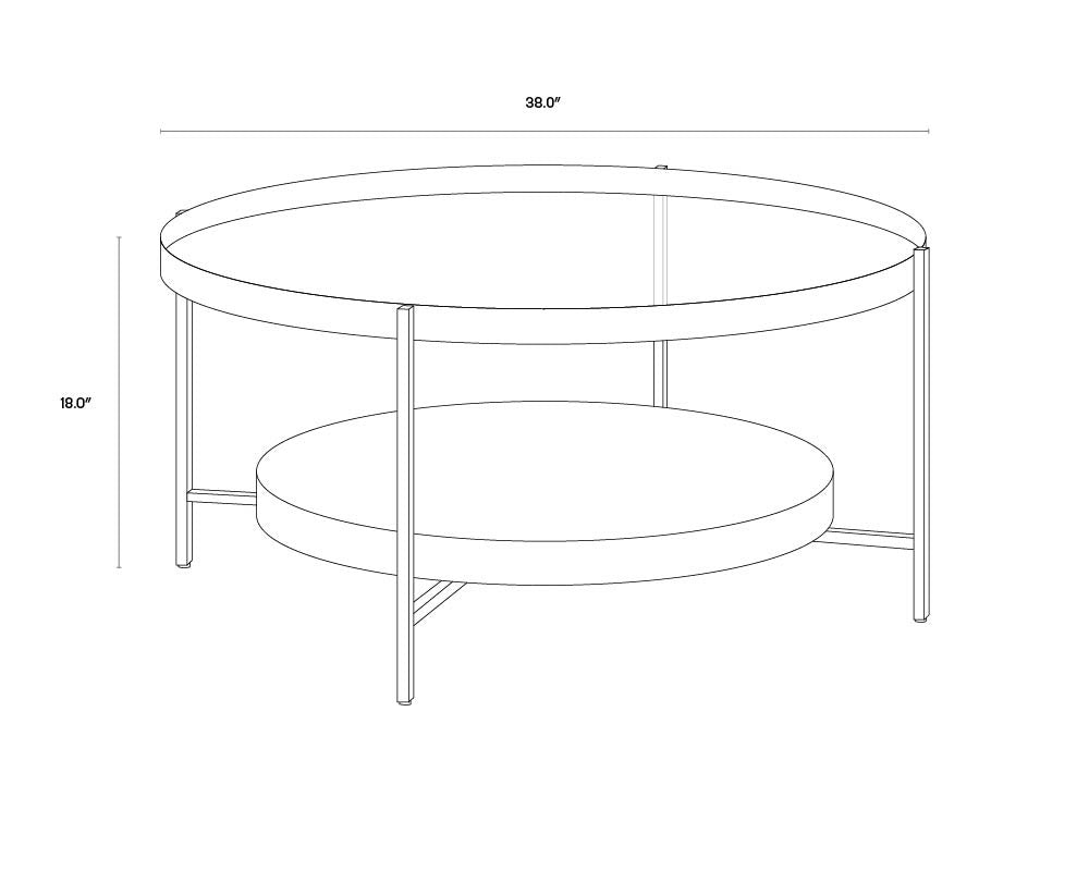 Gia Coffee Table | Sunpan Furniture - 105013