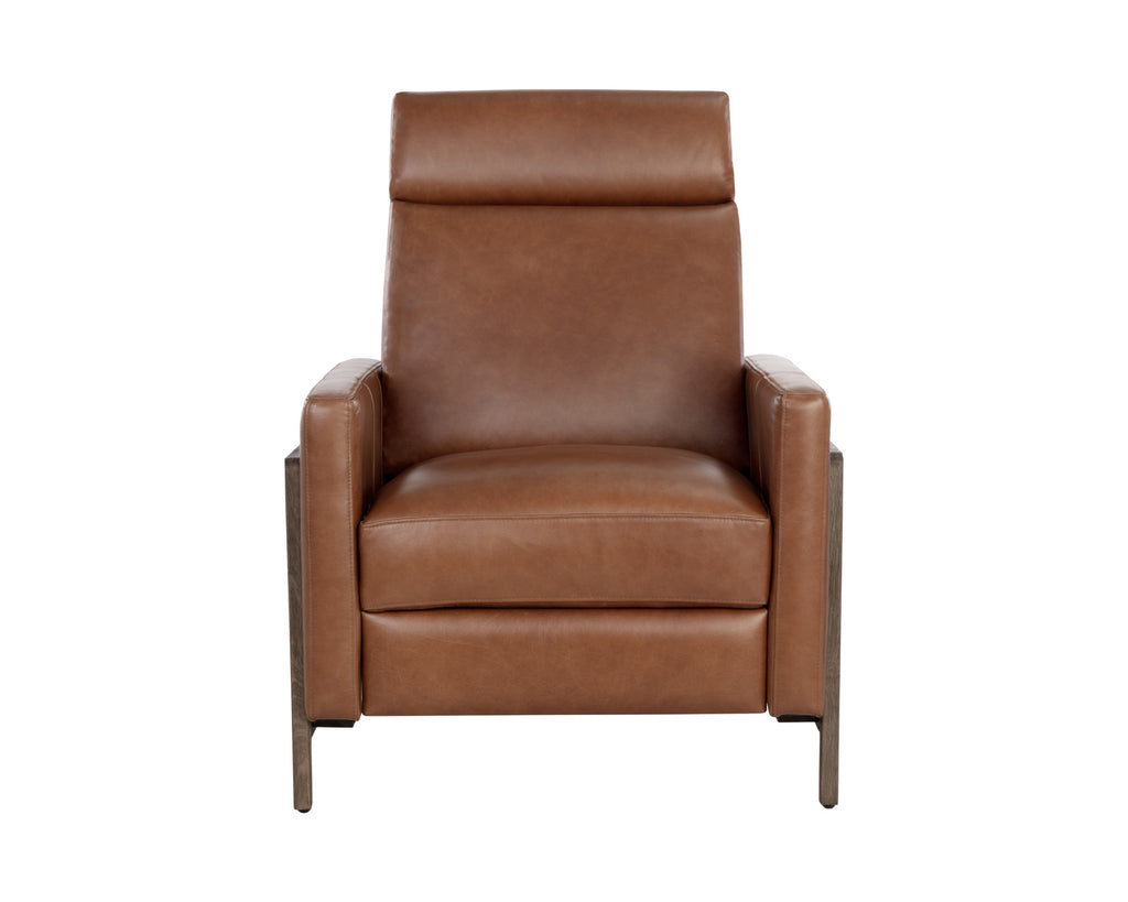 Brandon Recliner - Shalimar Tobacco Leather | Sunpan Furniture - 110511