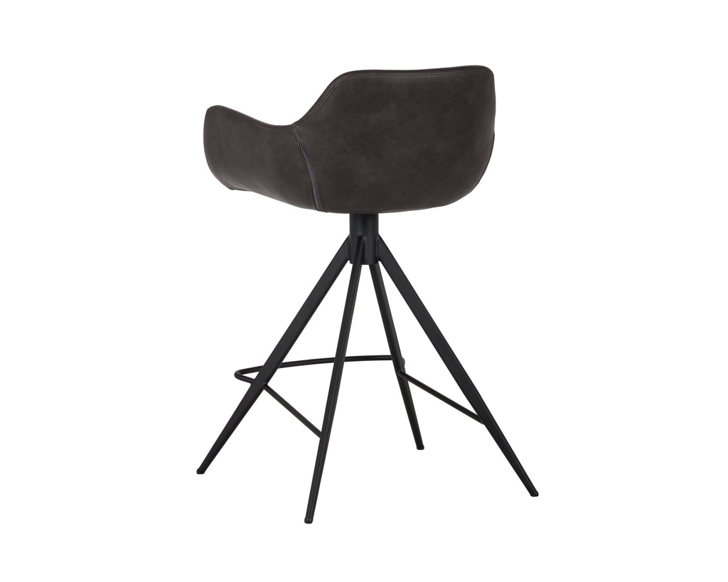 Owen Swivel Counter Stool - Town Grey | Sunpan Furniture - 103247