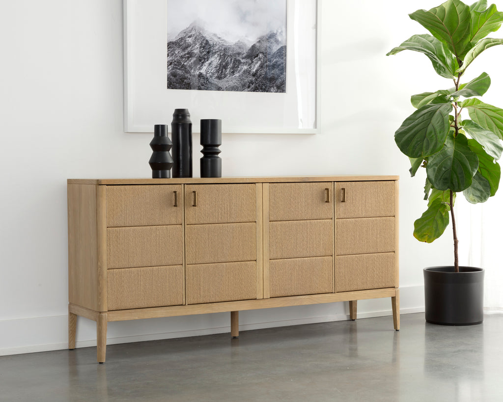 Etienne Sideboard - Rustic Oak | Sunpan Furniture - 110122