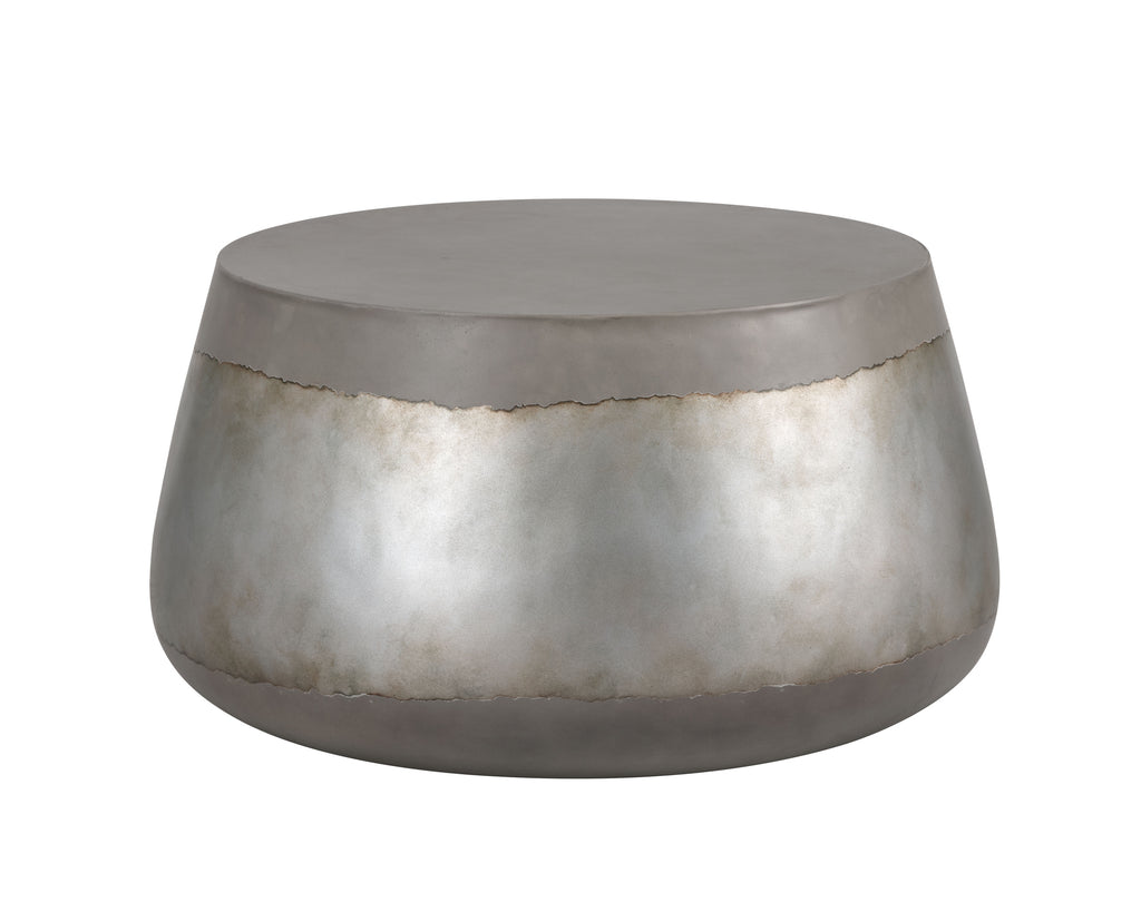 Aries Coffee Table - Silver | Sunpan Furniture - 103308