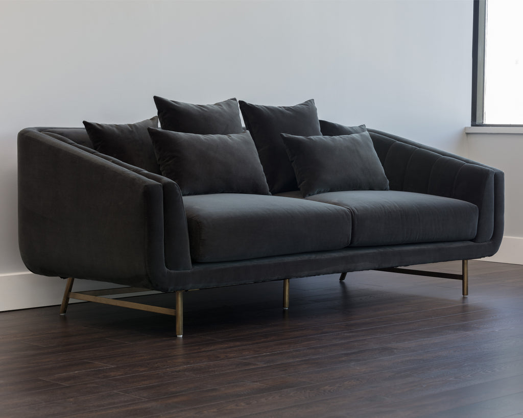 Veera Sofa - Shadow Grey | Sunpan Furniture - 103641