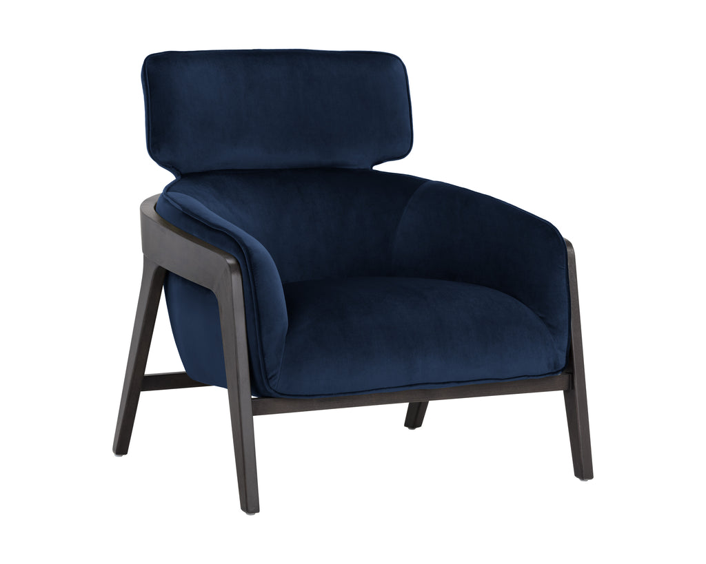 Maximus Lounge Chair - Metropolis Blue | Sunpan Furniture - 105926