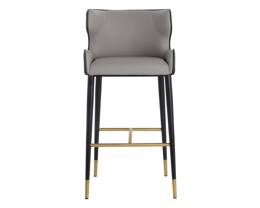 Gianni Barstool - Dillon Stratus / Dillon Black | Sunpan Furniture - 109036