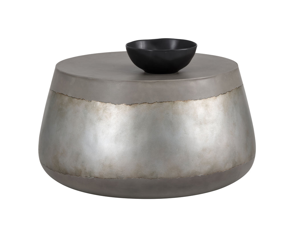 Aries Coffee Table - Silver | Sunpan Furniture - 103308