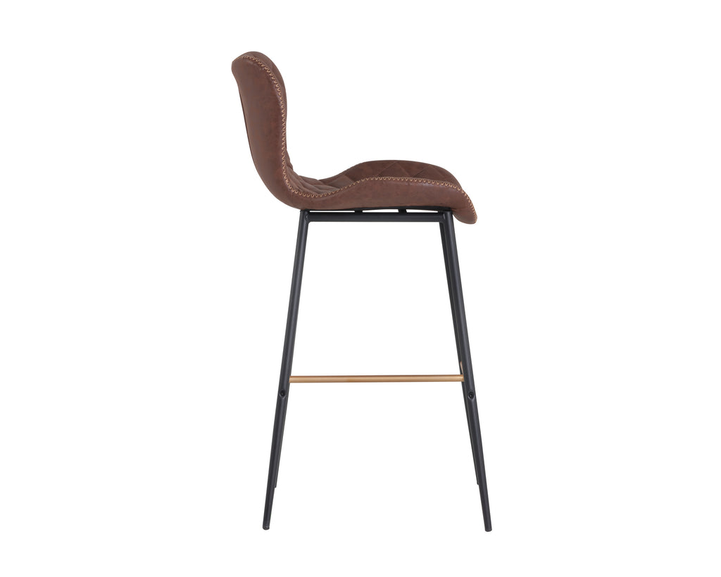 Lyla Barstool - Antique Brown | Sunpan Furniture - 104033