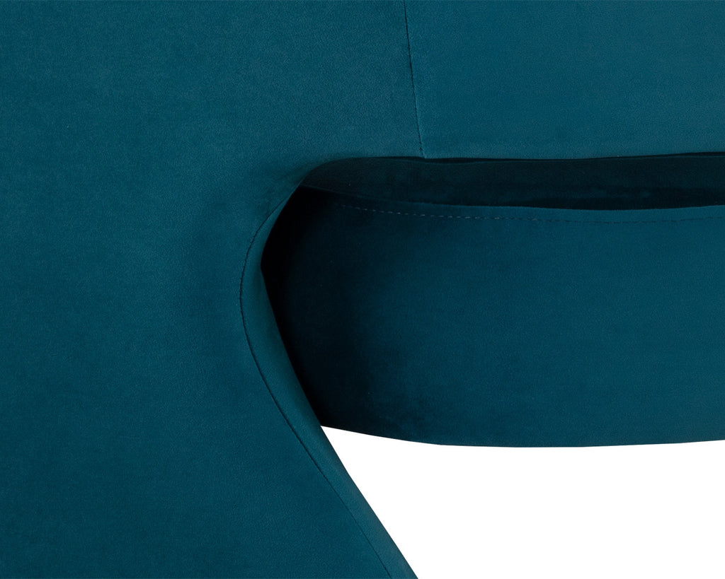 Rosalia Lounge Chair - Timeless Teal | Sunpan Furniture - 109582