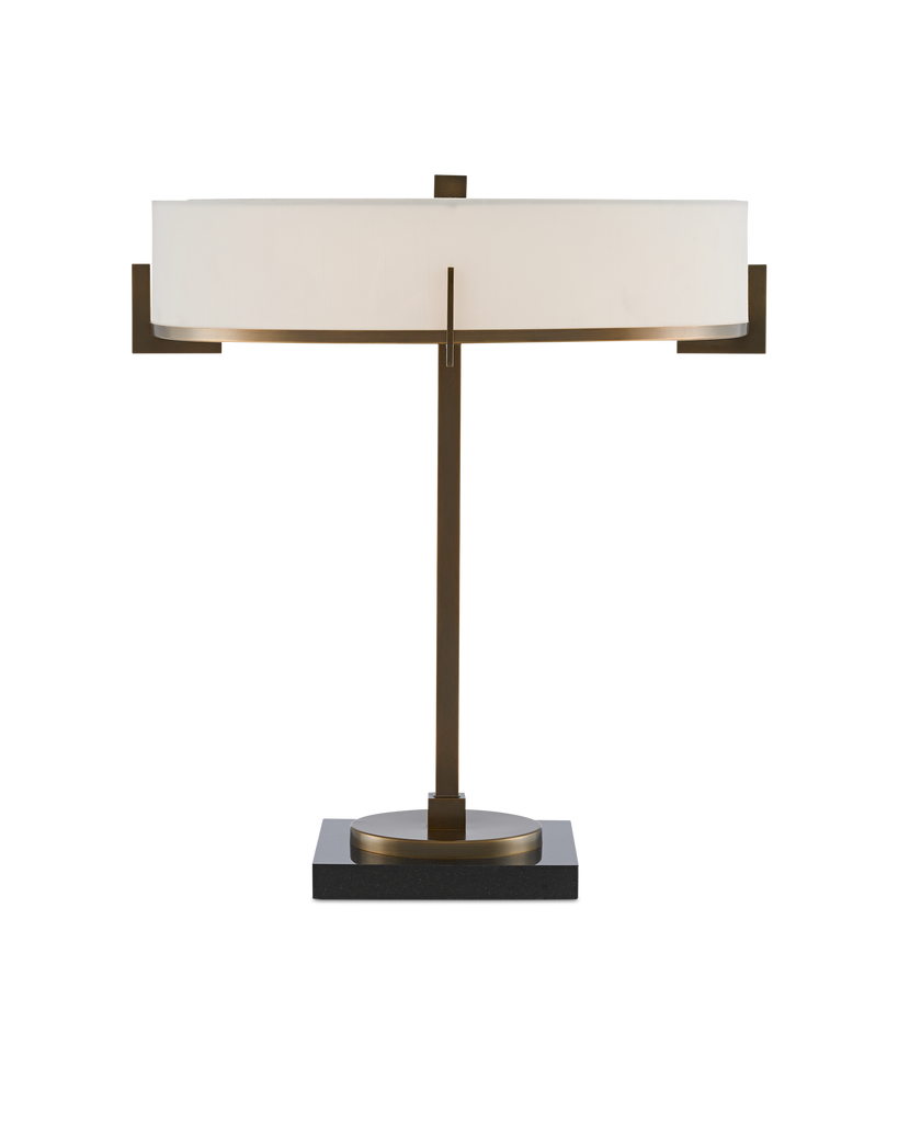 Currey & Co Jacobi Brass Table Lamp | 6000-0438