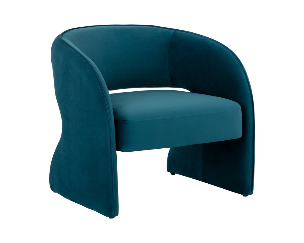 Rosalia Lounge Chair - Timeless Teal | Sunpan Furniture - 109582