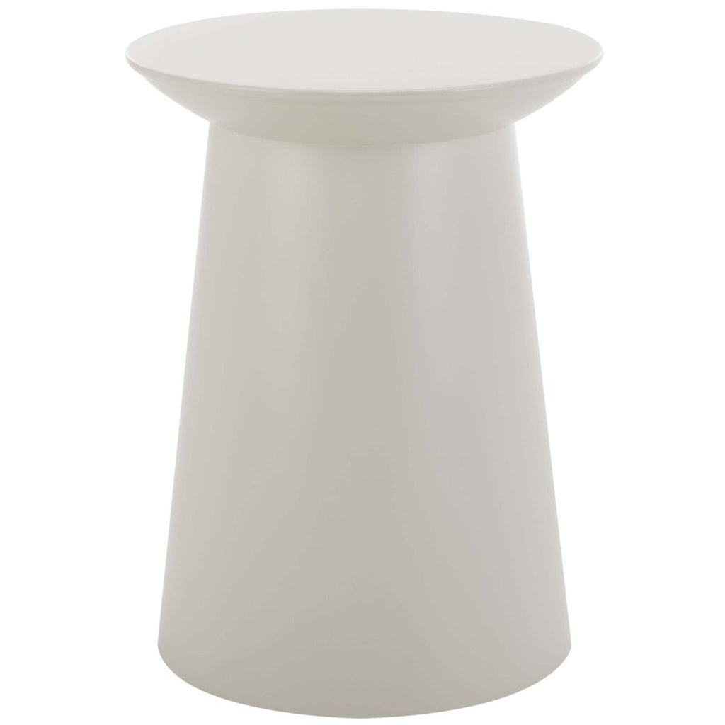 Safavieh Rivia Round Accent Table, Warm Grey