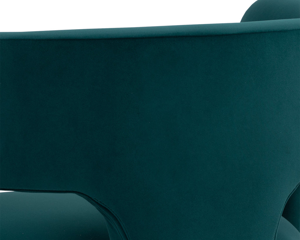 Isidore Lounge Chair - Meg Teal | Sunpan Furniture - 109721