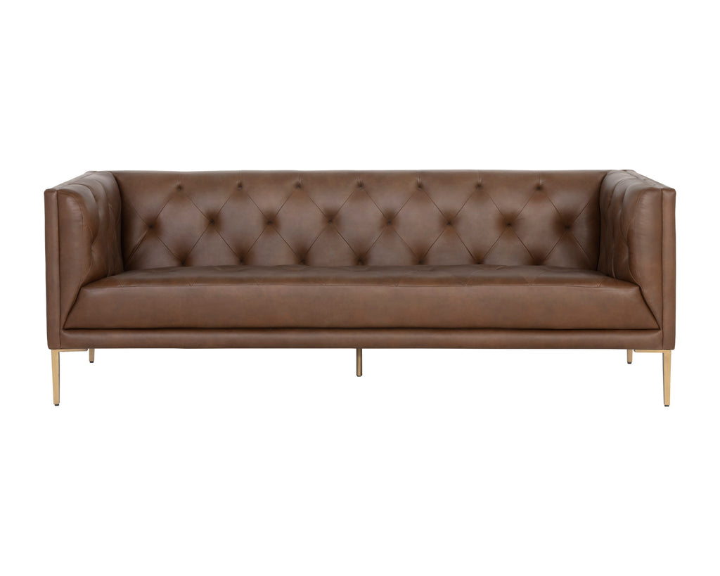 Westin Sofa - Vintage Caramel Leather | Sunpan Furniture - 106287