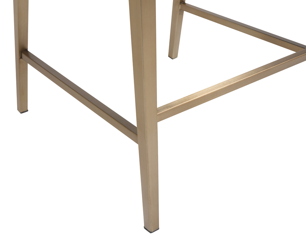 Dionne Counter Stool - Monument Pebble | Sunpan Furniture - 108510