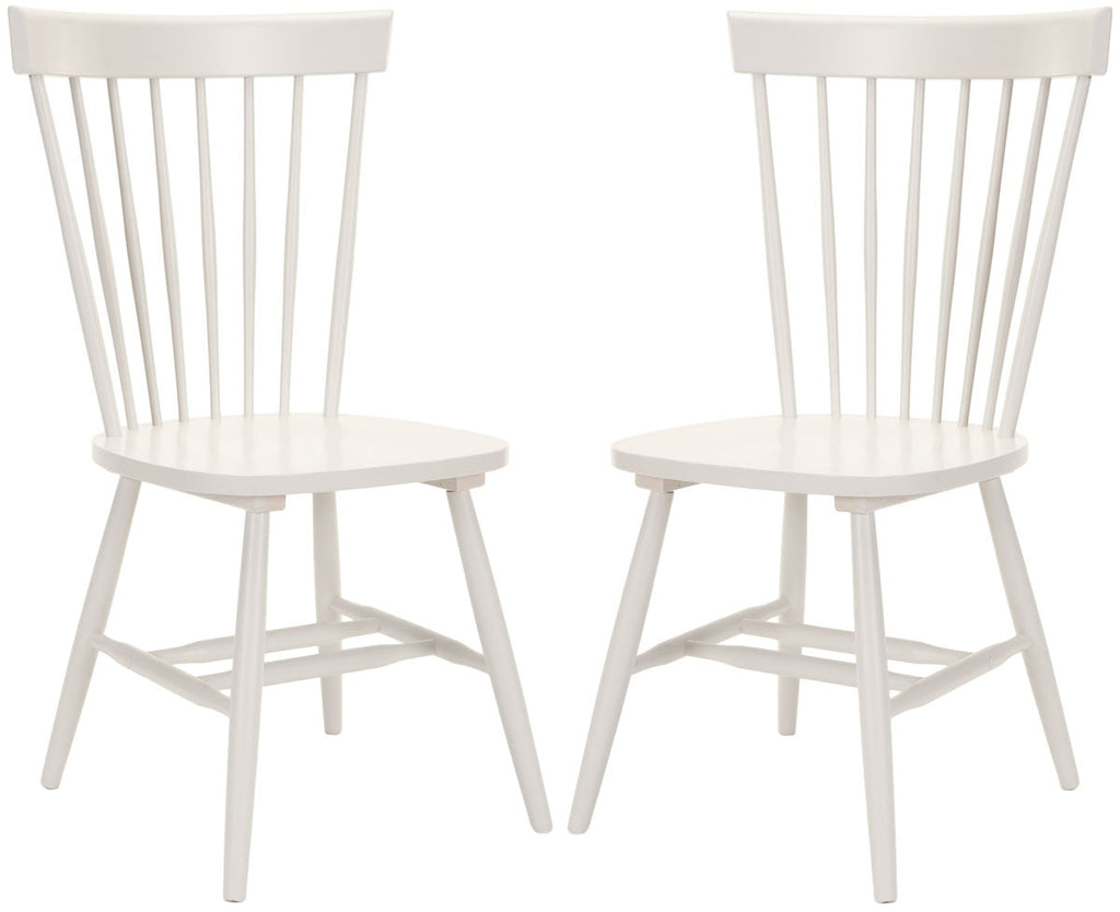 Parker 17''H Spindle Dining Chair (Set Of 2) | Safavieh - Off White