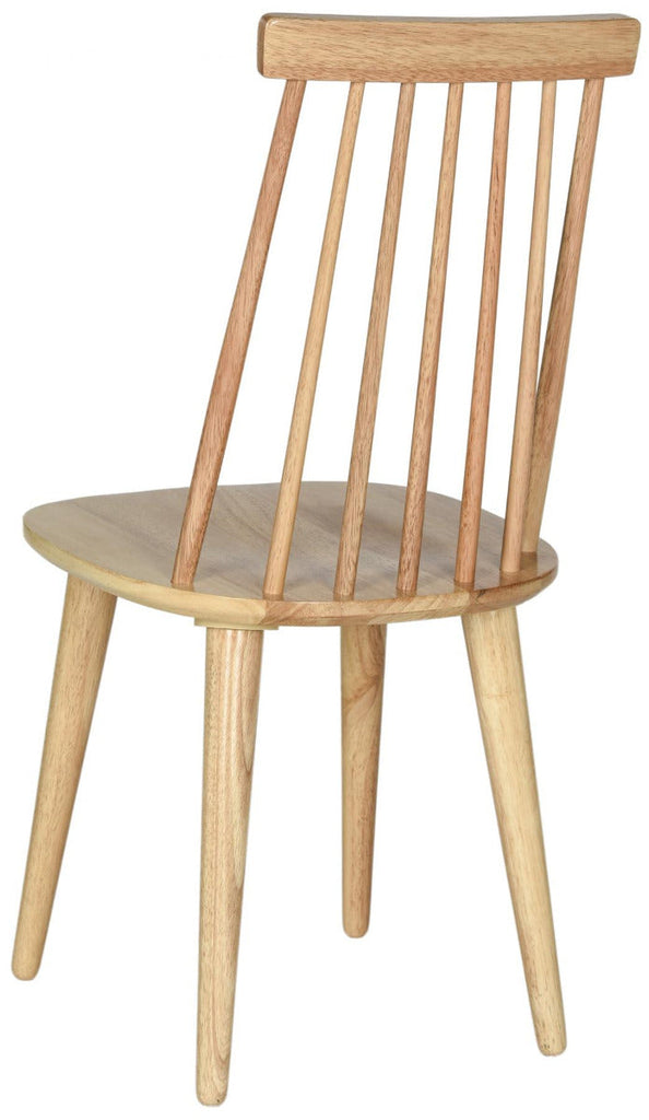 Burris 17''H Spindle Side Chair (Set of 2)| Safavieh - AMH8511 -Natural