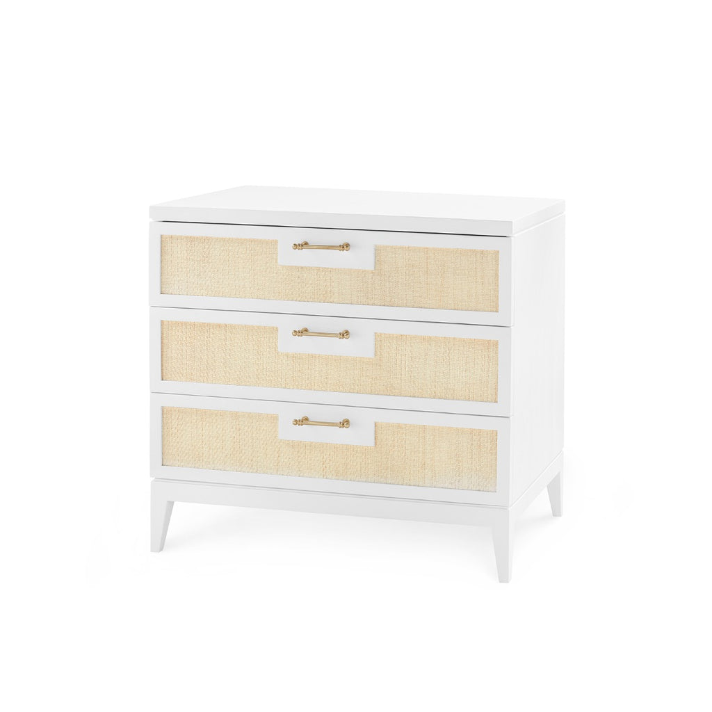 Astor 3-Drawer Side Table | Villa & House  - AST-130-09