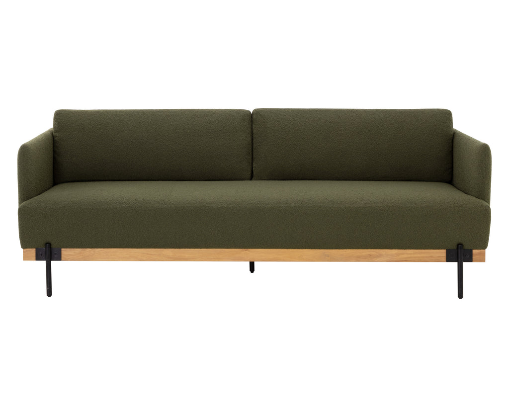 Saul Sofa - Copenhagen Olive | Sunpan Furniture - 111657