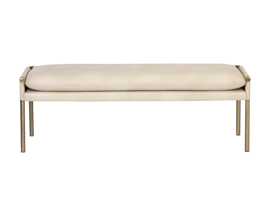 Bellevue Bench - Bravo Cream | Sunpan Furniture - 106186