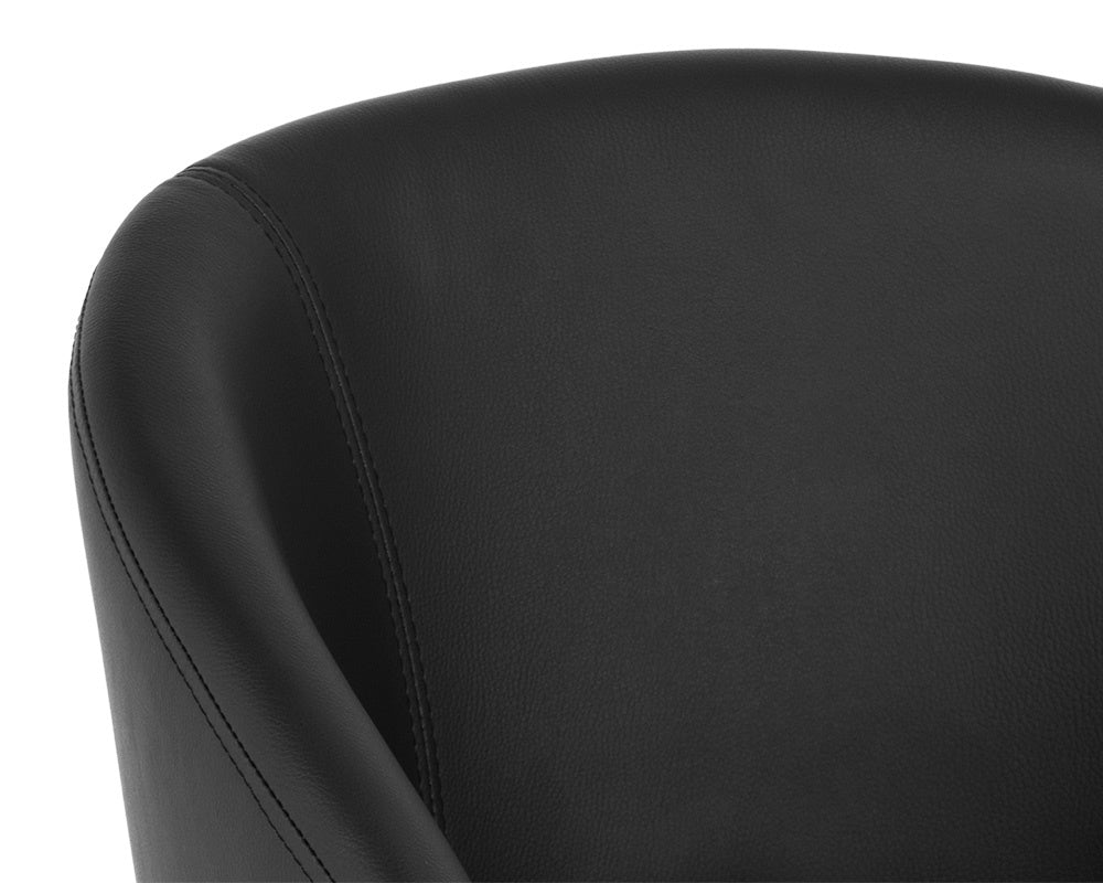 Thatcher Dining Armchair - Black - Antique Grey | Sunpan Furniture - 102743