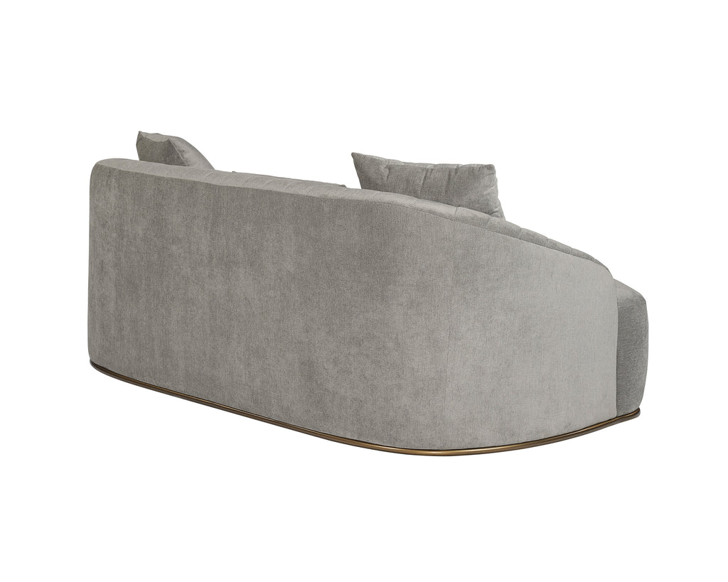 Astrid Sofa - Polo Club Stone | Sunpan Furniture - 105334