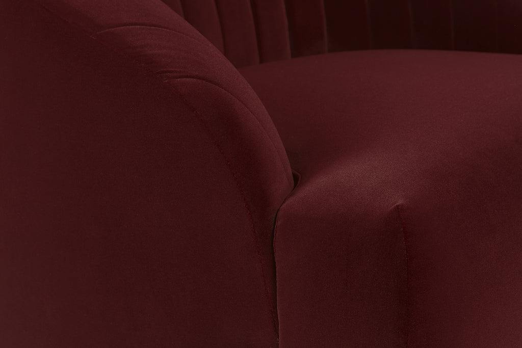 Astrid Armchair - Merlot | Sunpan Furniture - 104138