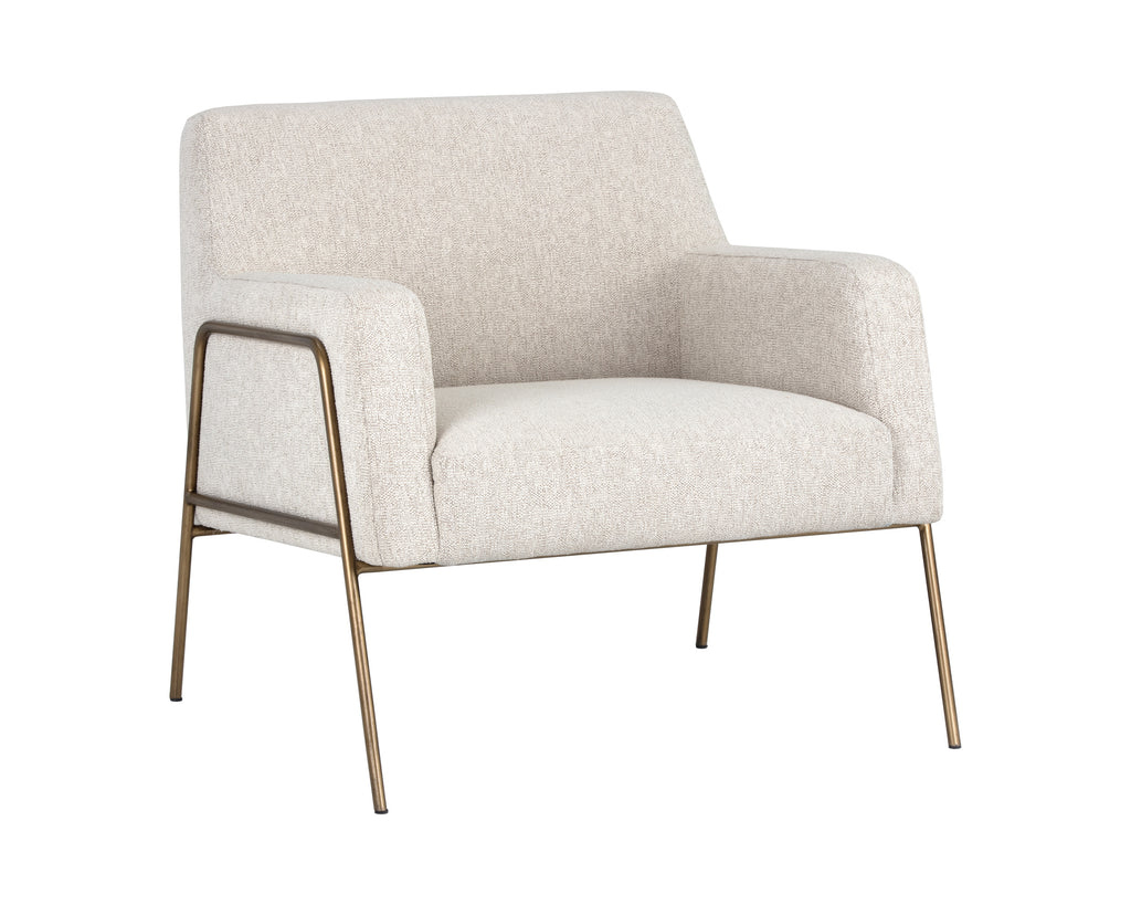 Cybil Lounge Chair - Dove Cream | Sunpan Furniture - 105017