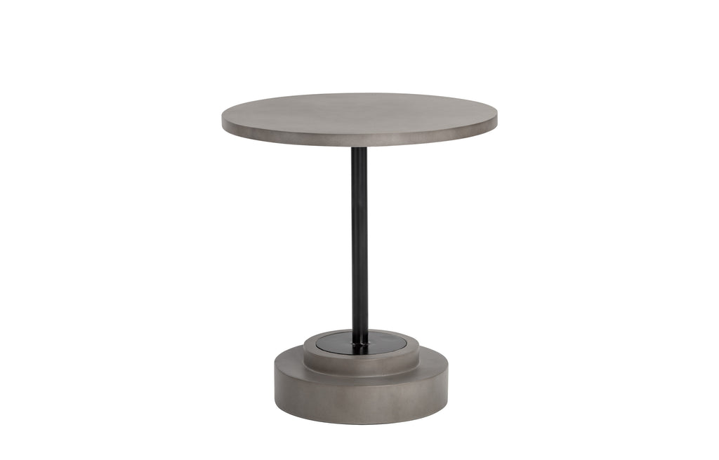 Marlowe Bistro Table - Black - Grey - 27.5" | Sunpan Furniture - 105333