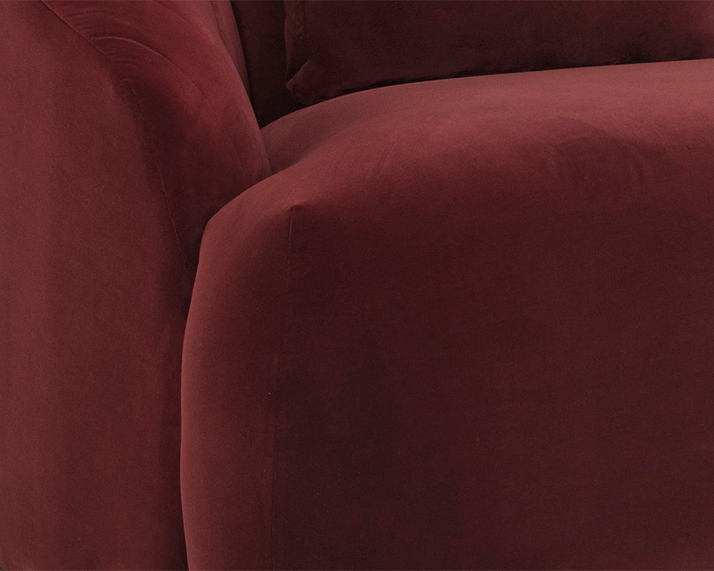 Astrid Sofa - Merlot | Sunpan Furniture - 103642