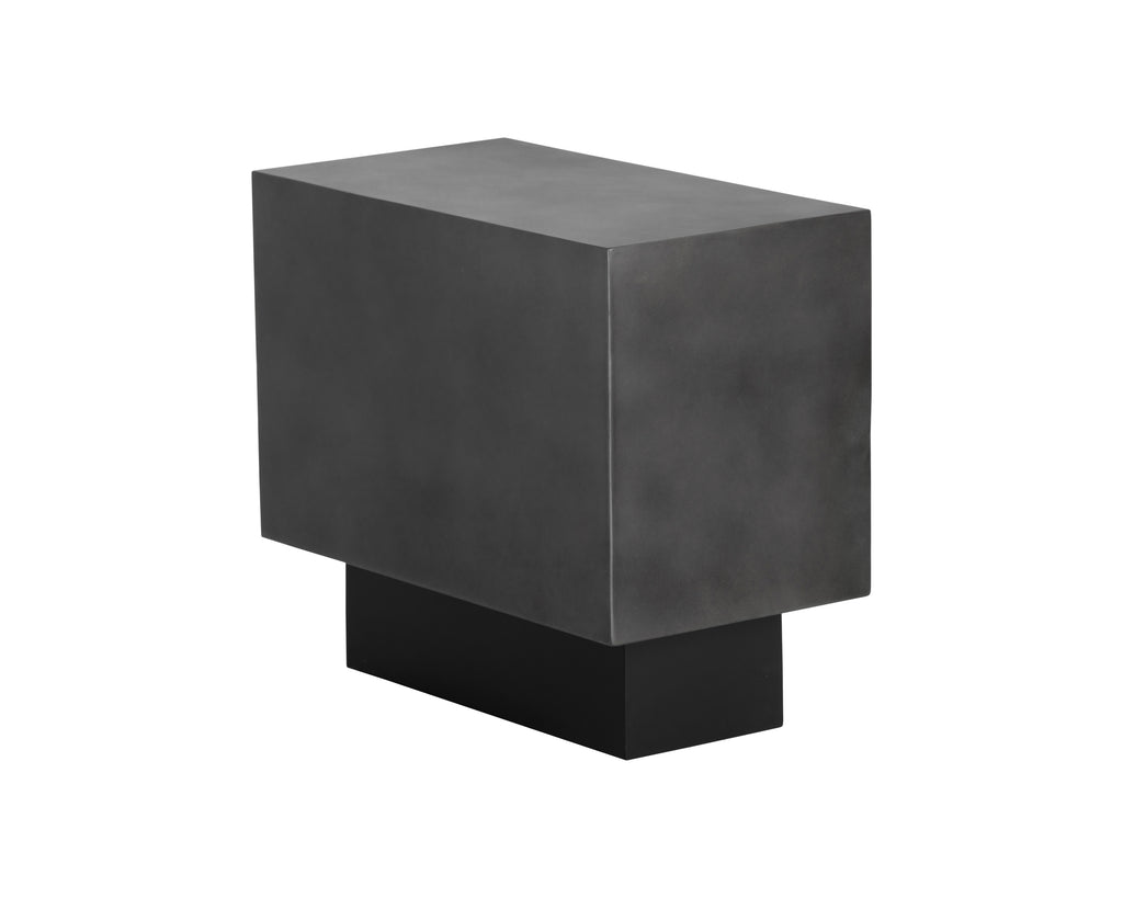 Blakely Side Table - Gunmetal | Sunpan Furniture - 107079