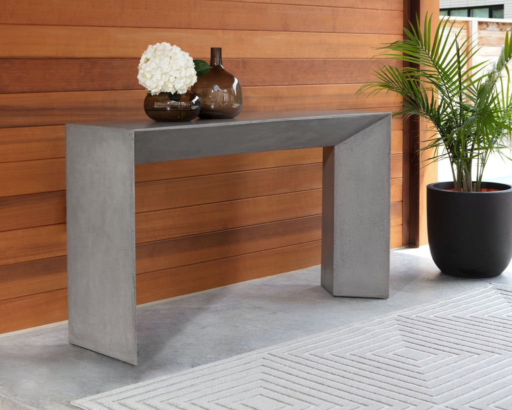 Nomad Console Table - Grey | Sunpan Furniture - 101369