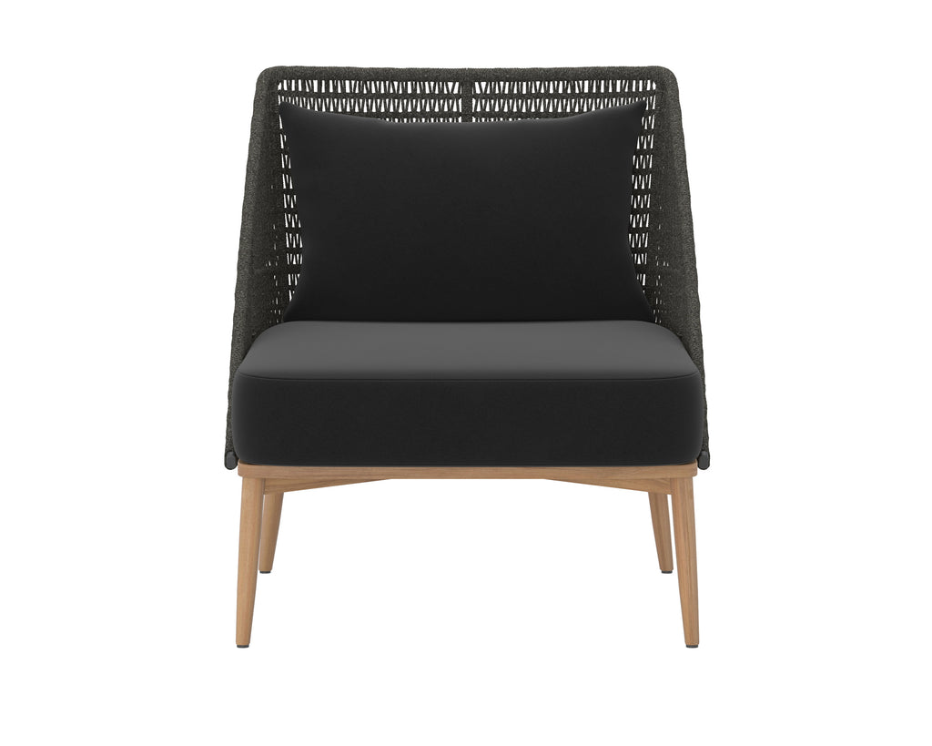 Andria Lounge Chair - Arashi Black | Sunpan Furniture - 110962