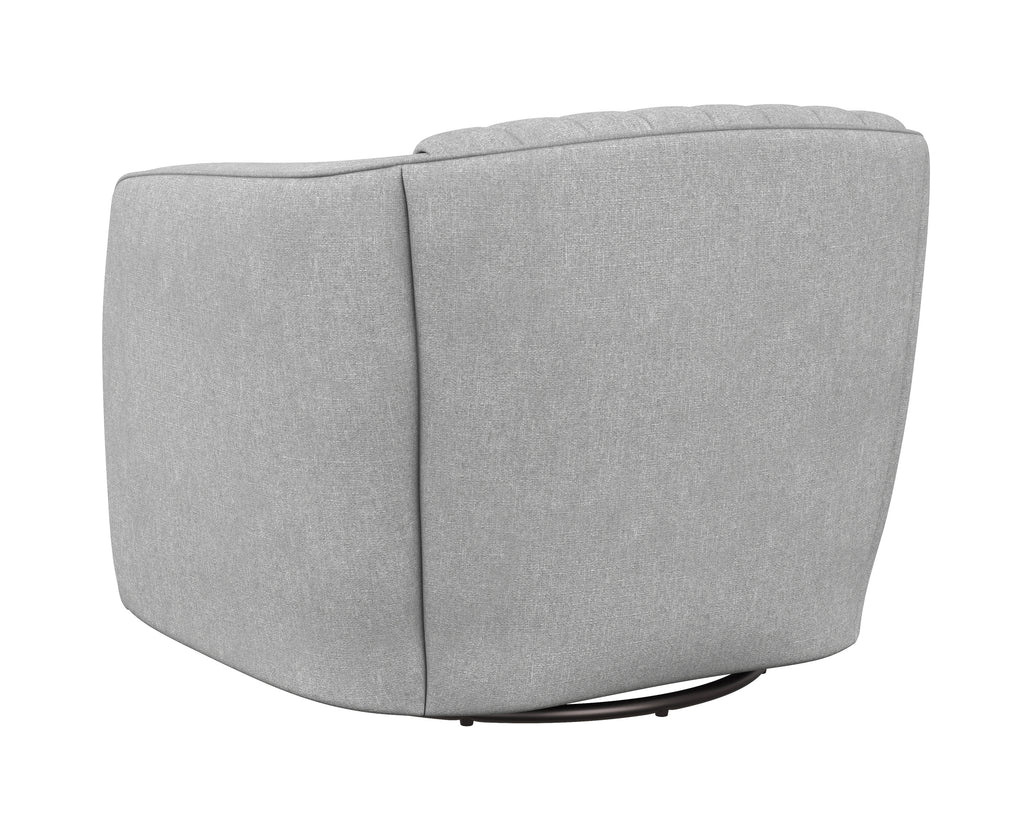 Garrison Swivel Lounge Chair - Liv Dove | Sunpan Furniture - 111321